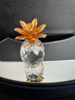Swarovski Ananas met Gouden Bladeren, Swarovski, Swarovski, Verzenden, Zo goed als nieuw