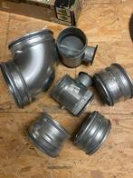 Rest partij spiro hulpstukken, Ophalen, Pvc, Zo goed als nieuw, Minder dan 2 meter