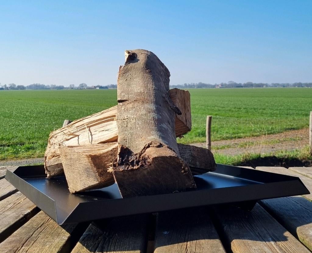 Vuurschaal / vuurplaat – 45 x 45 cm – 5 mm dik staal, Ophalen, Nieuw