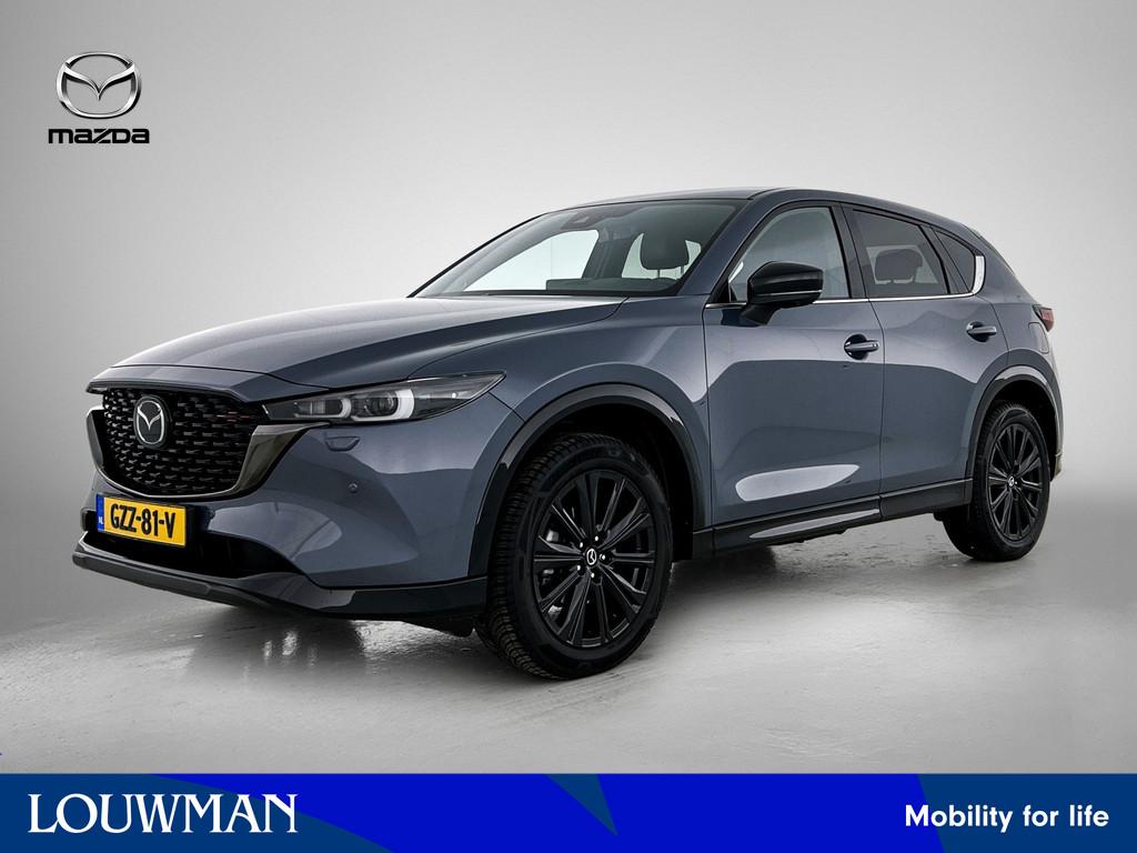 Mazda CX-5 2.0 e-SkyActiv-G M Hybrid 165 Homura | Trekhaak |, Auto's, Mazda, Gebruikt, 4 cilinders, Bedrijf, Lichtsensor