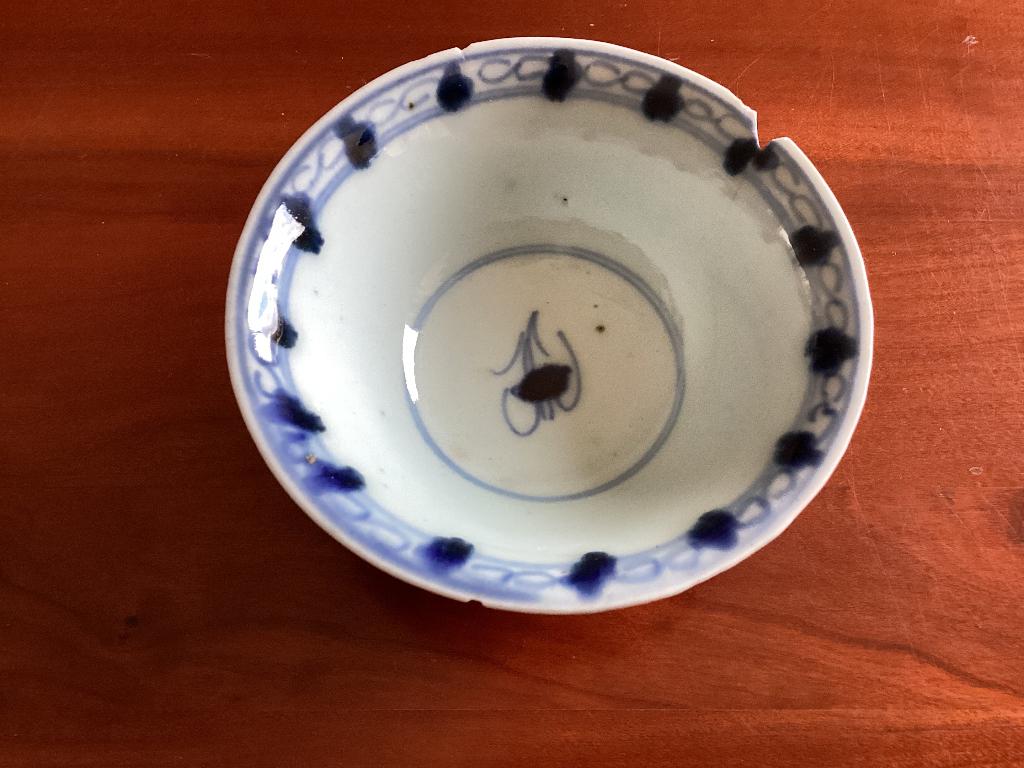 Antiek Chinees porseleinen theekopje uit de 18e eeuw, Antiek en Kunst, Ophalen of Verzenden