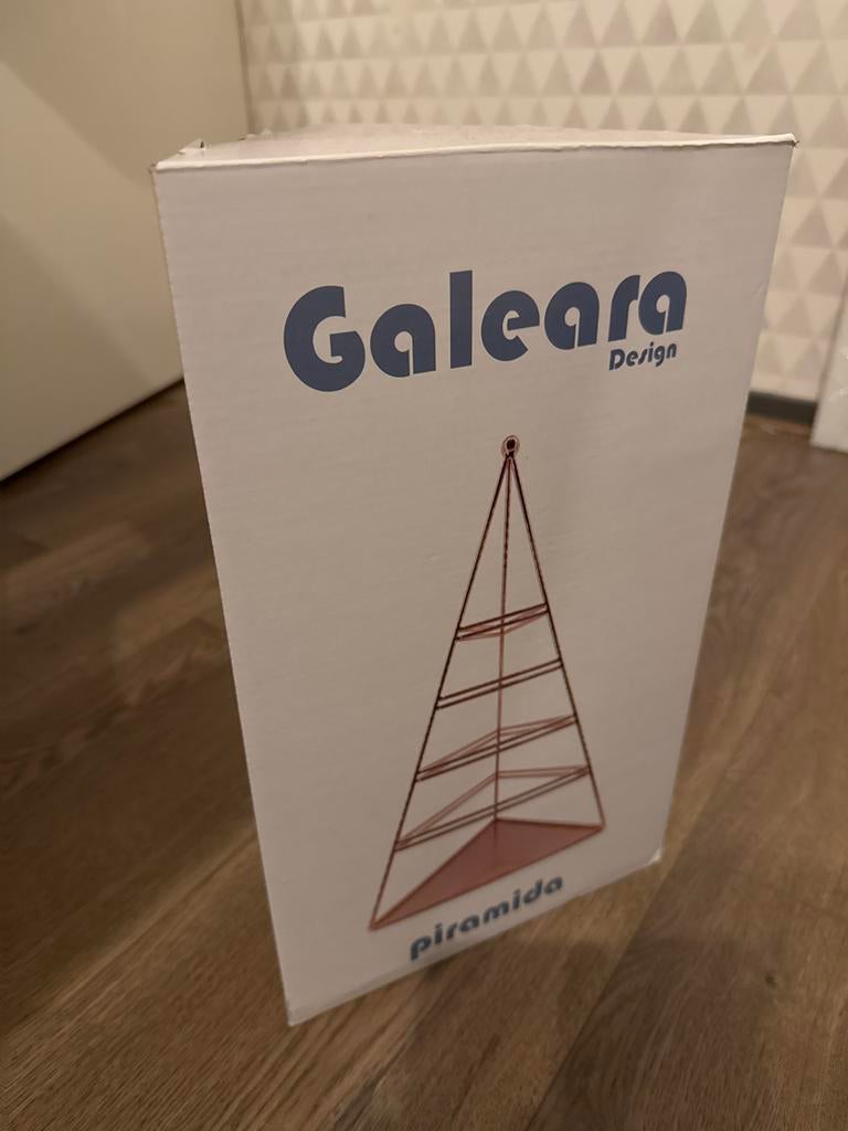Galeana Design Piramida Sieradenrekje - Roségoud, Sieraden, Tassen en Uiterlijk, Overige Accessoires, Ophalen of Verzenden, Nieuw