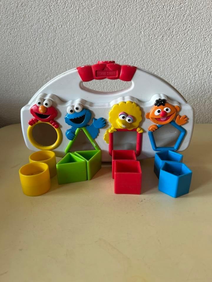 Vintage 1996 Tyco Sesamstraat vormensorteerder, Ophalen of Verzenden, Gebruikt, Overige typen
