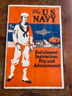 WO1 Amerikaans Instructie Pamflet US Navy 1917 etc, Amerika, Ophalen of Verzenden, Marine