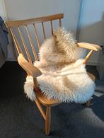 Vintage Deens design spijlen stoel-fauteuil, Huis en Inrichting, Fauteuils, Ophalen, Gebruikt, Minder dan 75 cm, 50 tot 75 cm