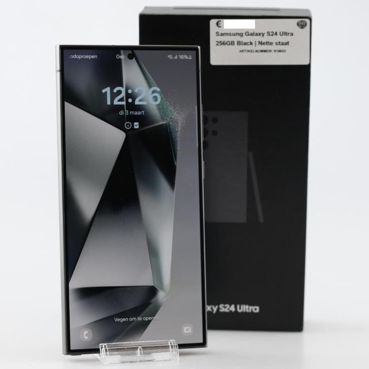 Samsung Galaxy S24 Ultra 1TB Titanium Black | Nette staat, Telecommunicatie, Mobiele telefoons | Samsung, Zo goed als nieuw