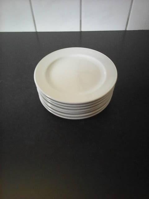 Bavaria Germany Bauscher Weiden, 7stuks gebaksborden platte., Antiek en Kunst, Antiek | Servies los, Ophalen