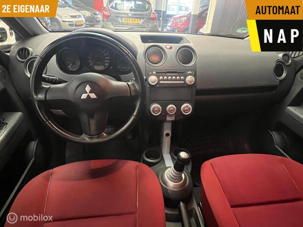 Mitsubishi Colt 1.5 2e Eigenaar - NAP - Automaat - Airco, 970 kg, Stof, 4 cilinders, Blauw