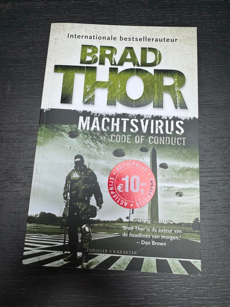 Brad Thor - Machtsvirus, Boeken, Ophalen of Verzenden, Nieuw