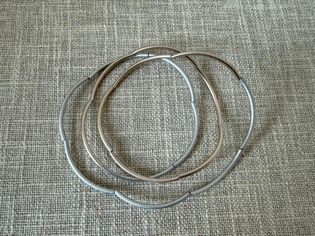 Ste by Step | ketting en/of armband, Sieraden, Tassen en Uiterlijk, Ophalen, Zo goed als nieuw, Zilver, Overige materialen