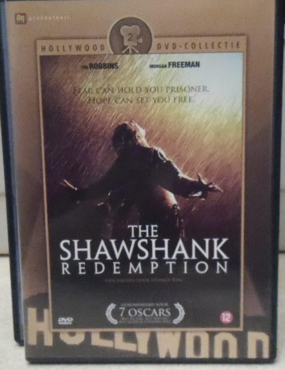 The Shawshank Redemption DVD, Vanaf 12 jaar, Verzenden, Zo goed als nieuw