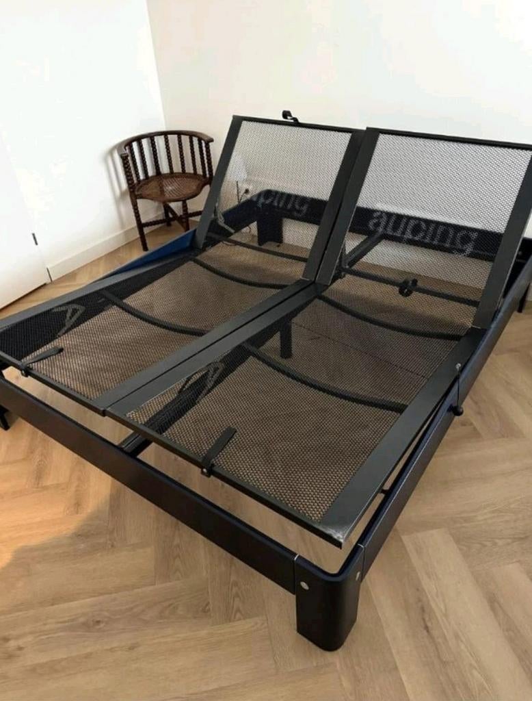 Auping Auronde 180x200 super mooi bed, Huis en Inrichting, Slaapkamer | Bedden, Verstelbaar, Auping Auronde bed verstelbaar 180 x 200