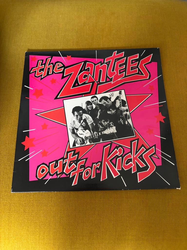 The Zantees - Out For Kicks LP (Rockabilly, 1980), Cd's en Dvd's, Vinyl | Rock, Gebruikt, 1980 - 1989, Ophalen of Verzenden, 12 inch