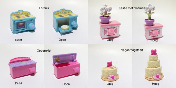 My Little Pony accesoirres, meubeltjes, Kinderen en Baby's, Speelgoed | My Little Pony, Zo goed als nieuw, Ophalen of Verzenden