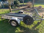 Stevige motoraanhanger met reservewiel, Auto diversen, Aanhangers en Bagagewagens, Ophalen, Gebruikt