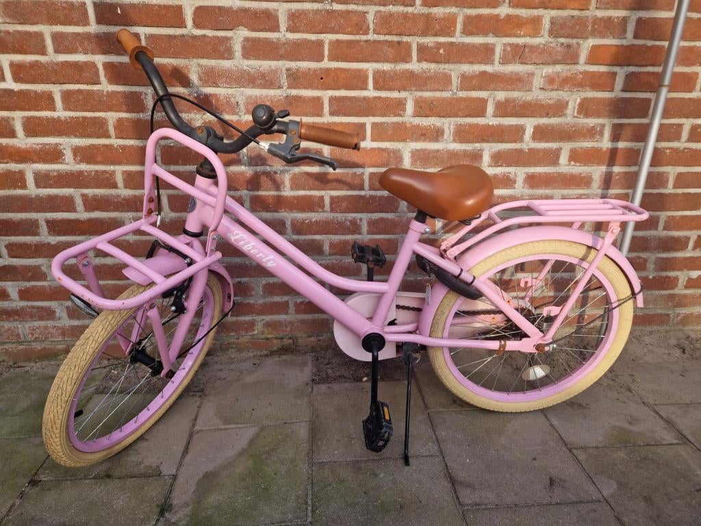 Liberty Meisjesfiets 20 inch - Roze, Ophalen, Gebruikt, Liberty, Handrem
