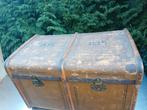 oude hutkoffer scheepskoffer verkleedkist  56 x 56 x 91cm, Ophalen, Gebruikt, Overige materialen, 100 tot 150 cm