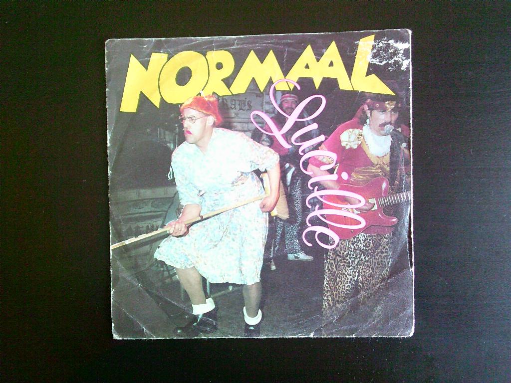 normaal - lucille / oermens, Cd's en Dvd's, Vinyl | Nederlandstalig, Gebruikt, 1990 - 1999, Overige formaten, Ophalen of Verzenden