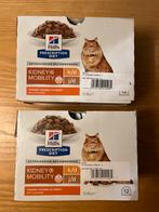 Dieetvoeding Hills Kidney + Mobility voor kat  - 33 zakjes, Ophalen of Verzenden, Kat