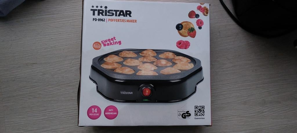 Tristar Poffertjesmaker zo goed als nieuw zsm weg, Ophalen of Verzenden, Nieuw