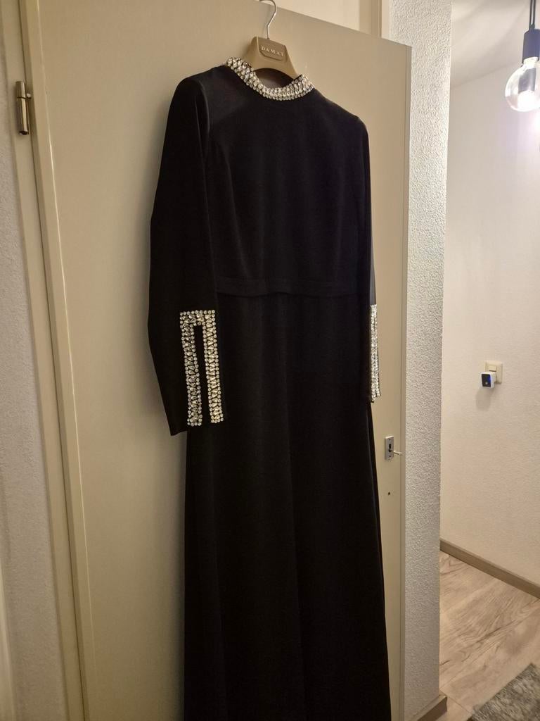 Avondjurk, Galajurk, Blauw, Maat 42/44 (L), Ophalen of Verzenden