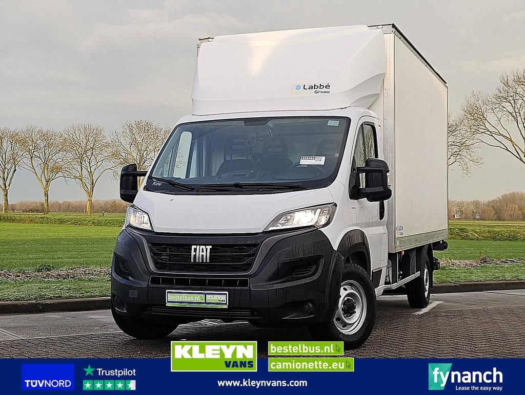 FIAT DUCATO 2.2 bakwagen laadklep!, Auto's, Bestelauto's, Gebruikt, Euro 6, Wit, Bedrijf