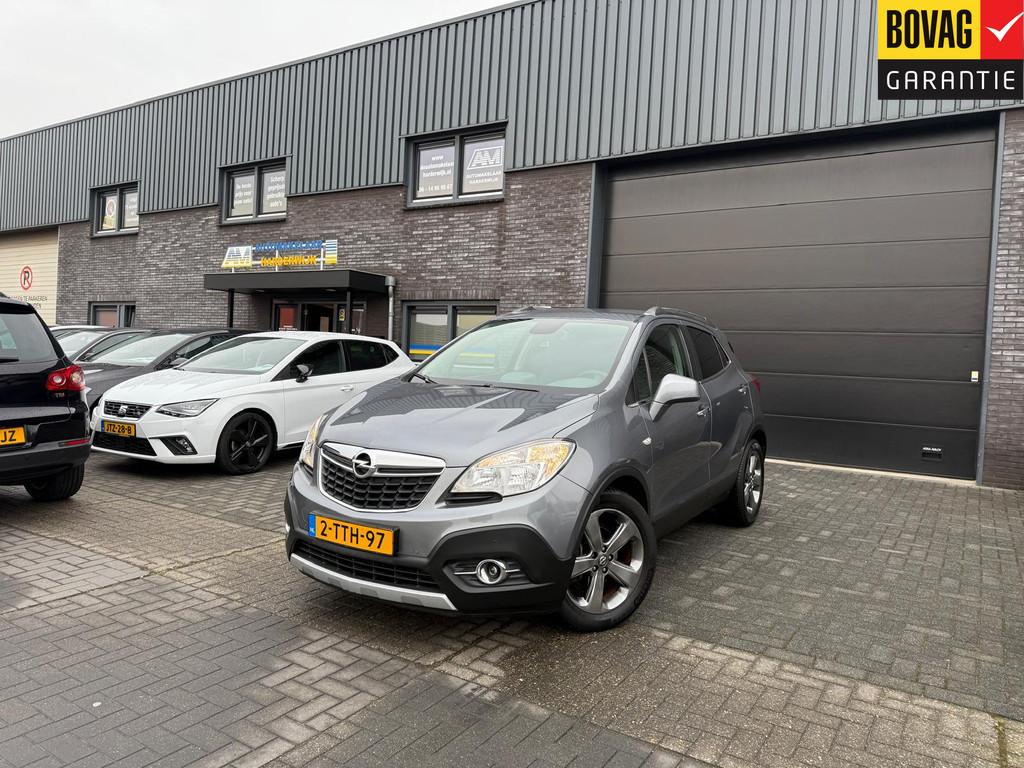 Opel Mokka 1.4 T Cosmo | 2E EIGENAAR | 12MND GARANTIE | CRUI, Auto's, Euro 5, Gebruikt, Zwart, 4 cilinders
