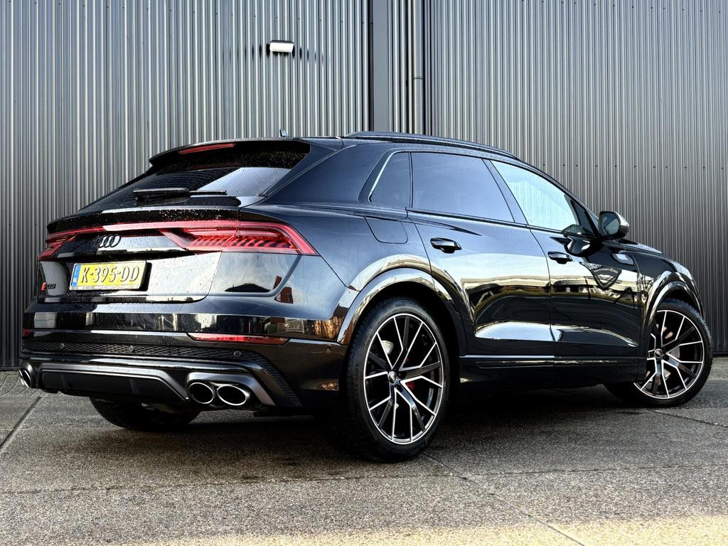 Audi Q8 4.0 TDI SQ8 quattro GRIJS KENTEKEN | 435PK | DIK UIT, 435 pk, Gebruikt, Q8, Zwart