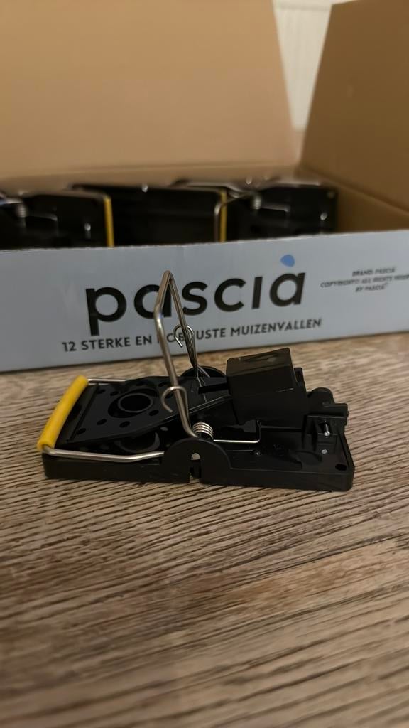 Pascia muizenvallen 12 stuks, Tuin en Terras, Bestrijdingsmiddelen, Ophalen, Nieuw, Ongediertebestrijding