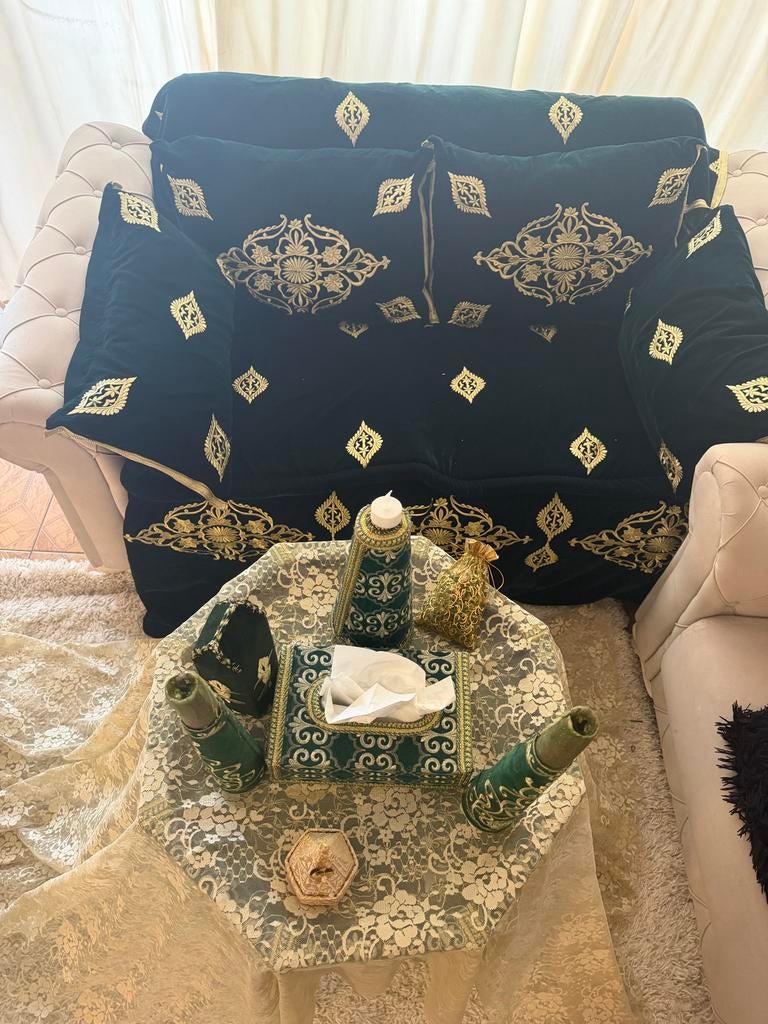 hennaset, Groen, Gebruikt, Overige materialen, Overige stijlen