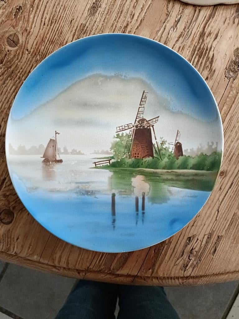 Wandbord molen., Ophalen of Verzenden