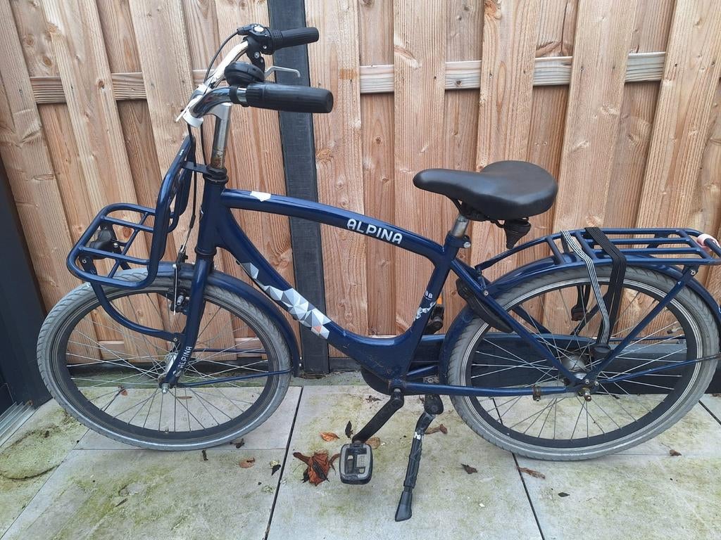 Alpina jongensfiets 24 inch met 3 versnellingen, Alpina, Versnellingen, Ophalen of Verzenden, Gebruikt