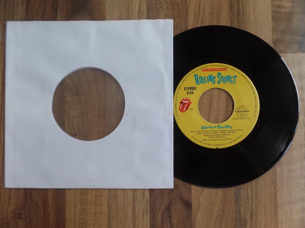 single  The Rolling Stones - Harlem Shuffle, Cd's en Dvd's, Vinyl Singles, Gebruikt, 7 inch, Single, Ophalen of Verzenden