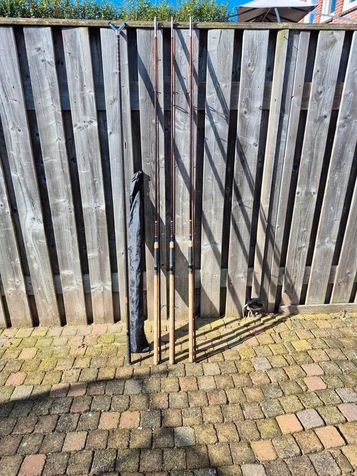 3 x Harrison hengels 2.5 lbs, Watersport en Boten, Hengelsport | Karpervissen, Gebruikt, Werphengel, Ophalen