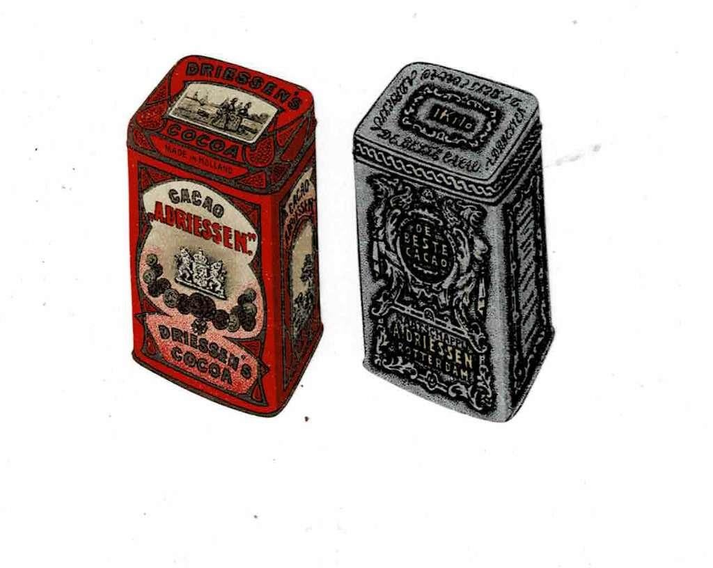 Oude sluitzegels van "DRIESSEN", Verzamelen, Merken en Reclamevoorwerpen, Verzenden, Zo goed als nieuw, Overige typen