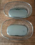 2 x Alessi broodmand fruitmand 45 euro samen., Ophalen of Verzenden, Overige materialen, Overige stijlen, Overige typen