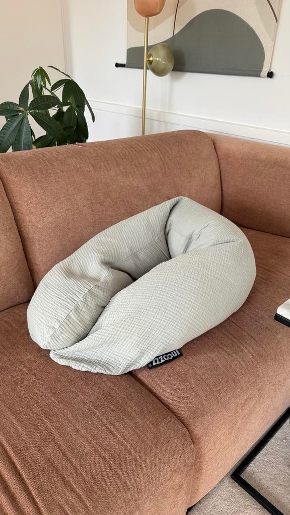 Snoozz Zwangerschapskussen Stone - 185x45 cm, Verzenden, Gebruikt