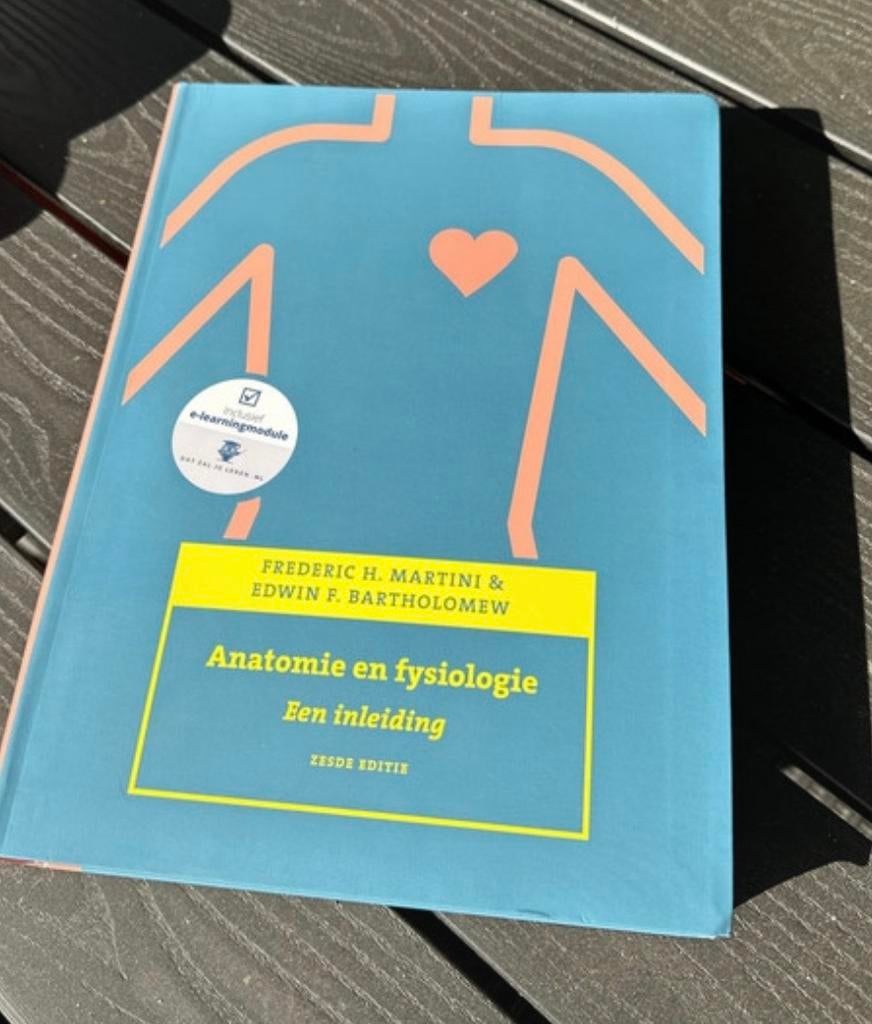 Anatomie en fysiologie: Een inleiding (zesde editie), Boeken, Studieboeken en Cursussen, Ophalen of Verzenden, Beta, Zo goed als nieuw
