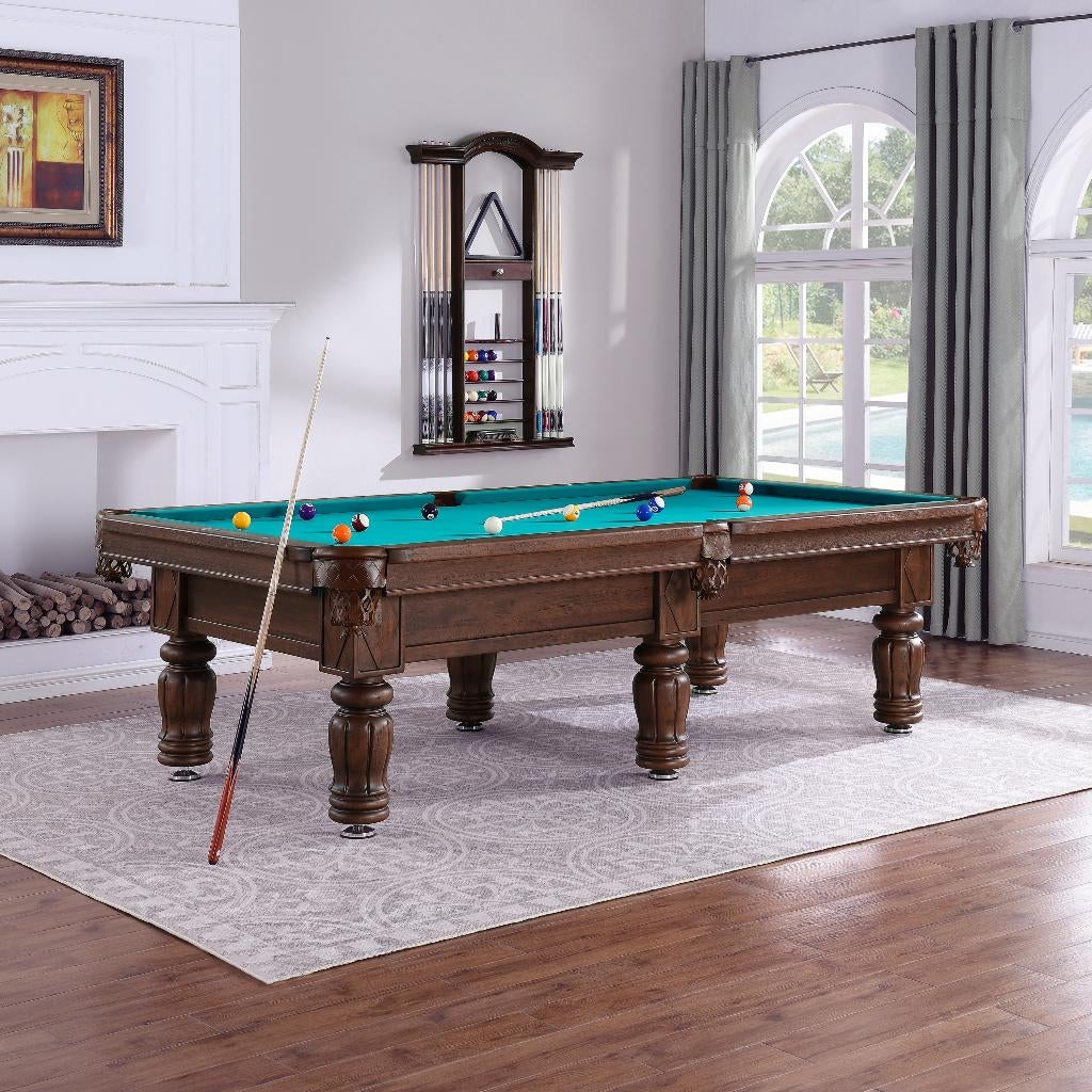 Pooltafel Lexor Majestic Dark Oak 8ft, Ophalen of Verzenden, Nieuw, Pooltafel