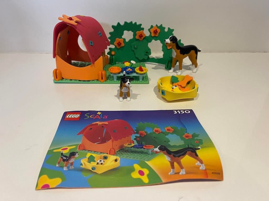 Lego scala 3150 honden, Kinderen en Baby's, Speelgoed | Duplo en Lego, Ophalen of Verzenden, Zo goed als nieuw, Lego