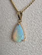 Gouden Vintage hanger met opaal. 2026/148, ., Ophalen of Verzenden, Zo goed als nieuw, .