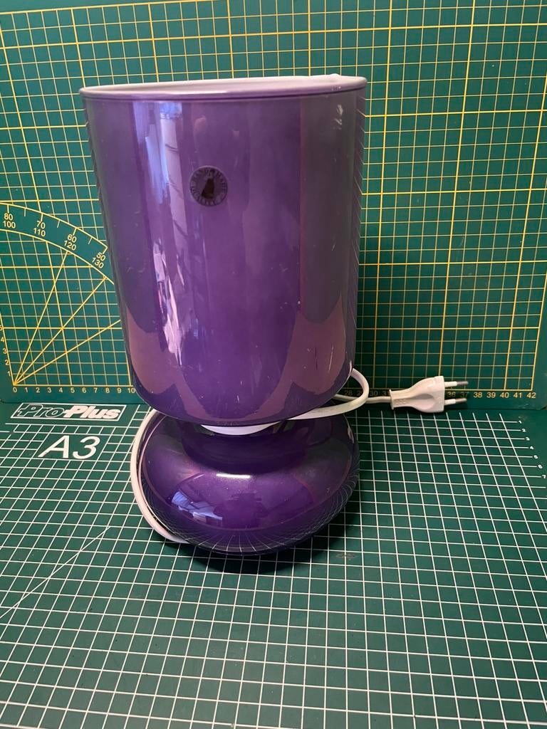 Paarse lamp, Ophalen of Verzenden, Zo goed als nieuw, Minder dan 50 cm