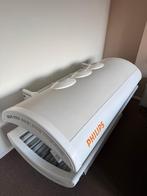 zonnebank met gezichtsbruiner Philips, Witgoed en Apparatuur, Ophalen, Gebruikt, Zonnebank dubbelzijdig, 15 lampen of meer