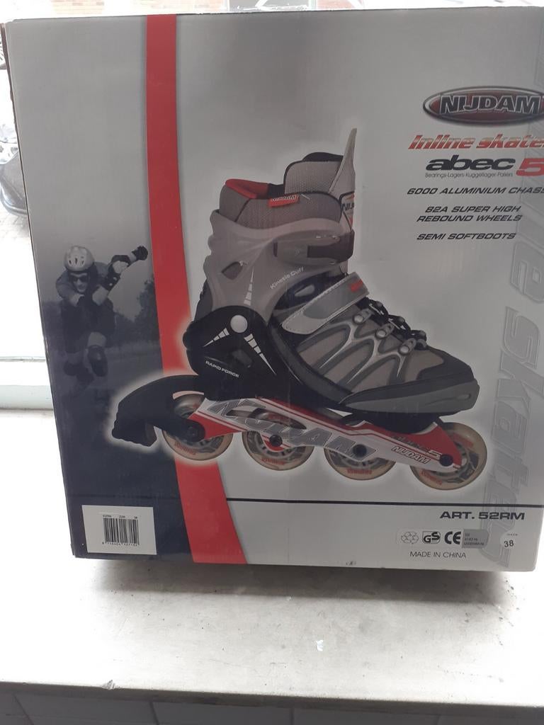 Nijdam Inline Skates ABEC 5 - Nieuw in doos, Ophalen