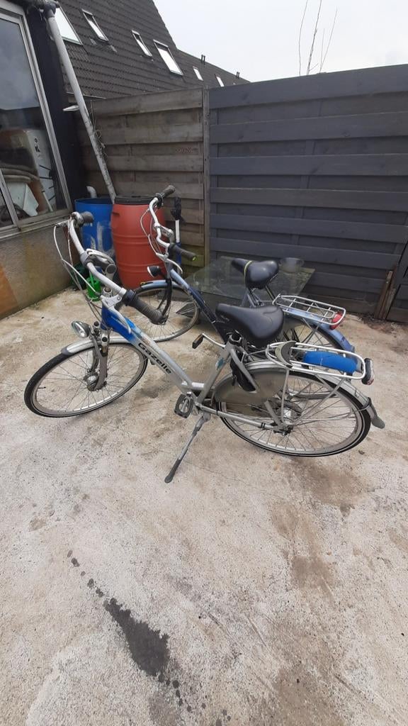 Fietsen gazelle dames 2*, Fietsen en Brommers, Fietsen | Dames | Damesfietsen, Ophalen, Gebruikt, Gazelle, Versnellingen