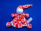 TIAMO DE KANDEEL Knuffeldoekje POPJE. ROODBONT **Nieuw**, Kinderen en Baby's, Speelgoed | Knuffels en Pluche, Ophalen of Verzenden