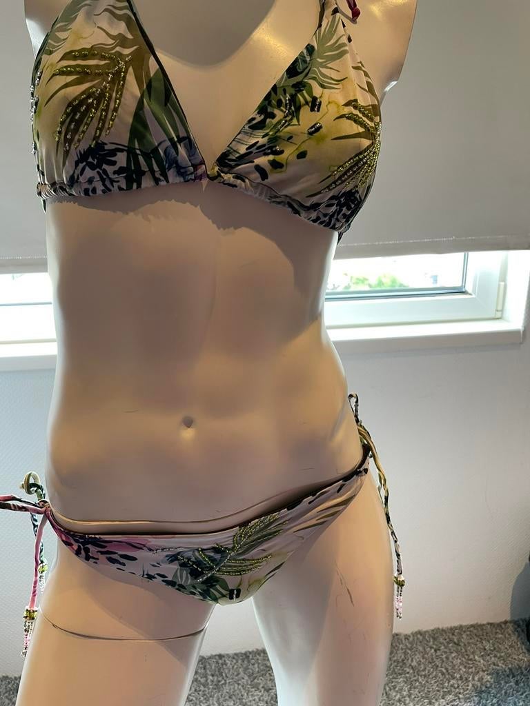 Las yara’s bikini met kralen maat m, ., Ophalen of Verzenden, Zo goed als nieuw, .