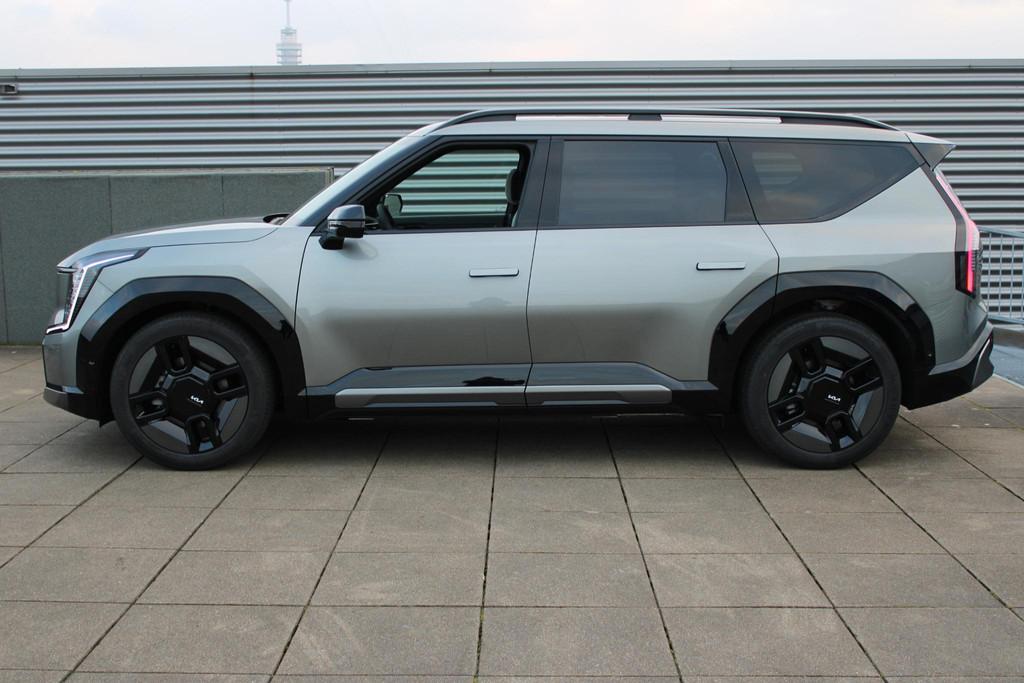 Kia EV9 GT-Line AWD 99.8 kWh LEDER, LED, 21 INCH WIELEN, 7 Z, Auto's, Kia, Automaat, Adaptive Cruise Control, EV9, 7 stoelen