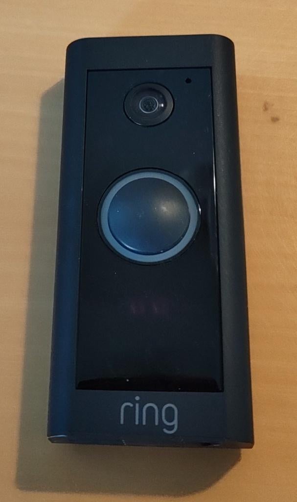 Ring videodeurbel, Ophalen of Verzenden, Bewegingsdetectiesensor, Zo goed als nieuw, Bedraad