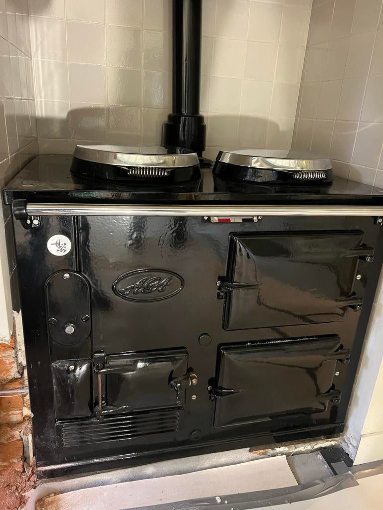 Aga fornuis in zeer goede staat, Ophalen, 60 cm of meer, 4 kookzones, Zo goed als nieuw